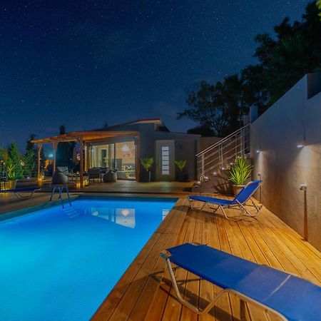 Private Pool Villa Ggki Skepasti Zewnętrze zdjęcie