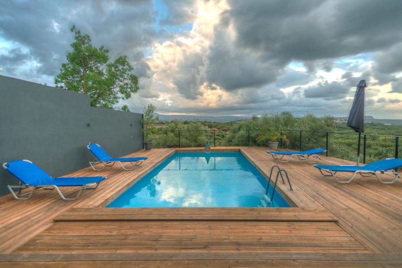 Private Pool Villa Ggki Skepasti Zewnętrze zdjęcie
