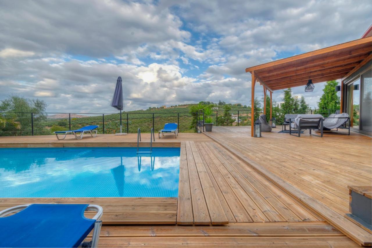 Private Pool Villa Ggki Skepasti Zewnętrze zdjęcie