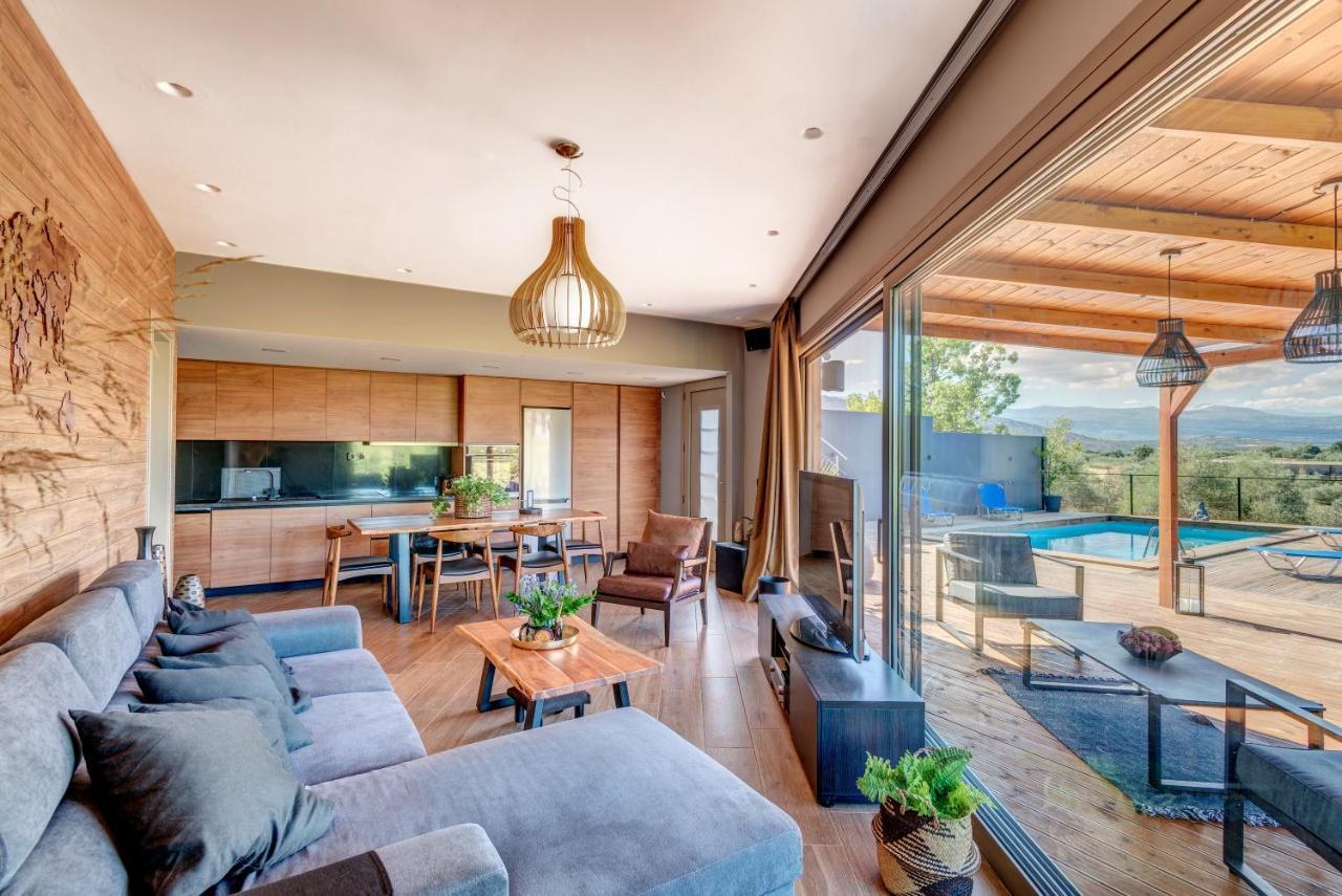 Private Pool Villa Ggki Skepasti Zewnętrze zdjęcie