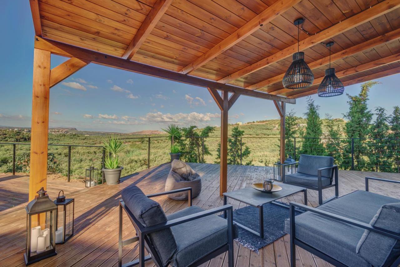 Private Pool Villa Ggki Skepasti Zewnętrze zdjęcie