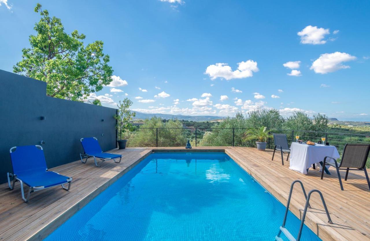 Private Pool Villa Ggki Skepasti Zewnętrze zdjęcie