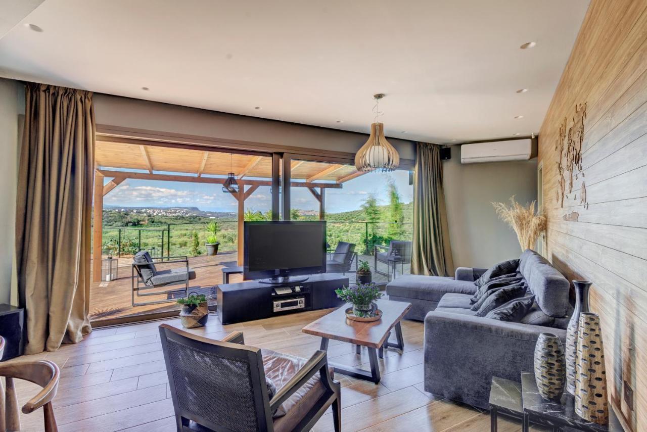 Private Pool Villa Ggki Skepasti Zewnętrze zdjęcie