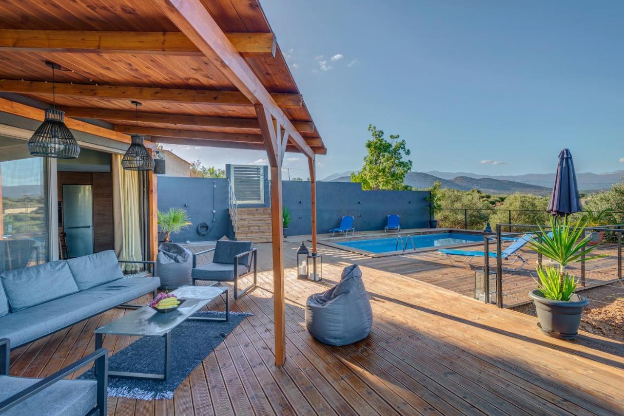 Private Pool Villa Ggki Skepasti Zewnętrze zdjęcie