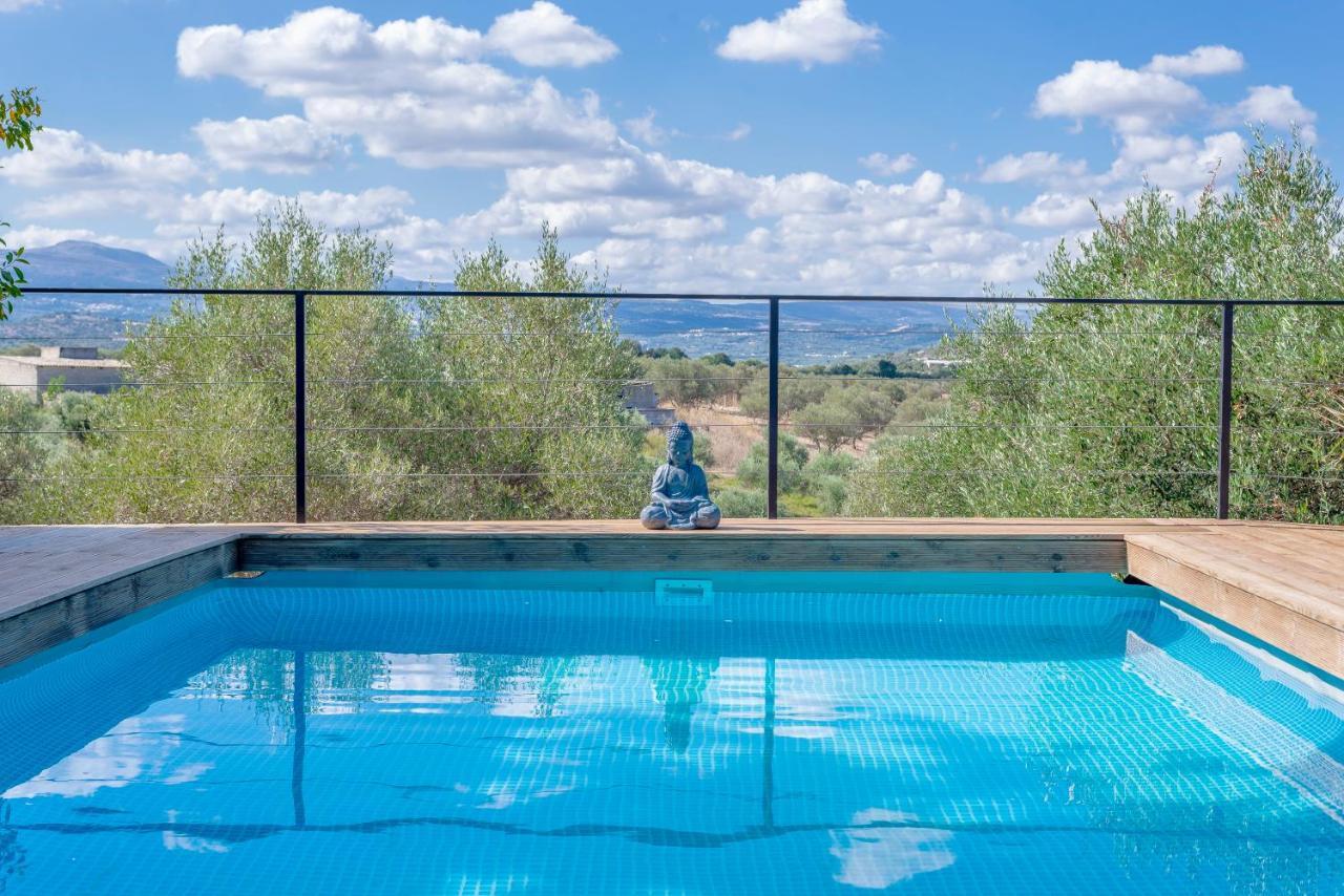 Private Pool Villa Ggki Skepasti Zewnętrze zdjęcie