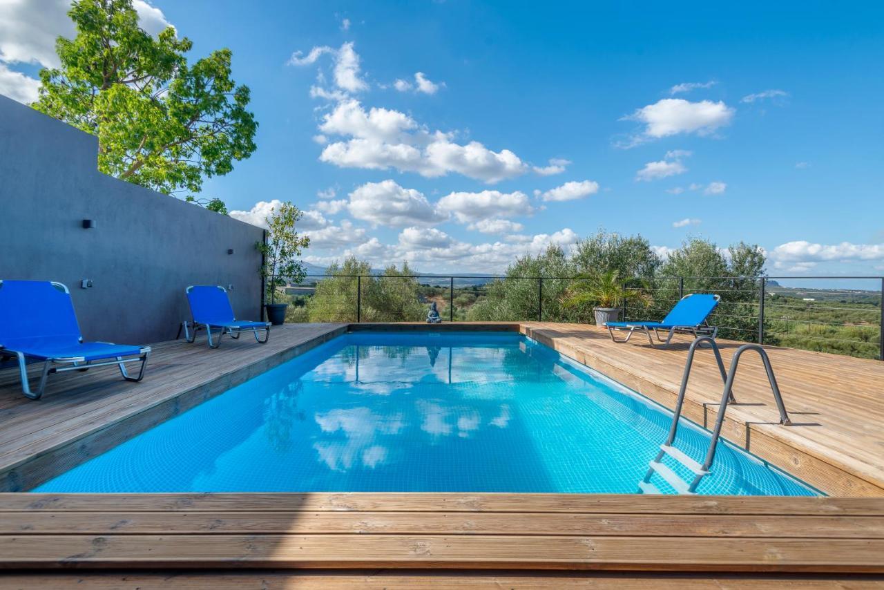 Private Pool Villa Ggki Skepasti Zewnętrze zdjęcie