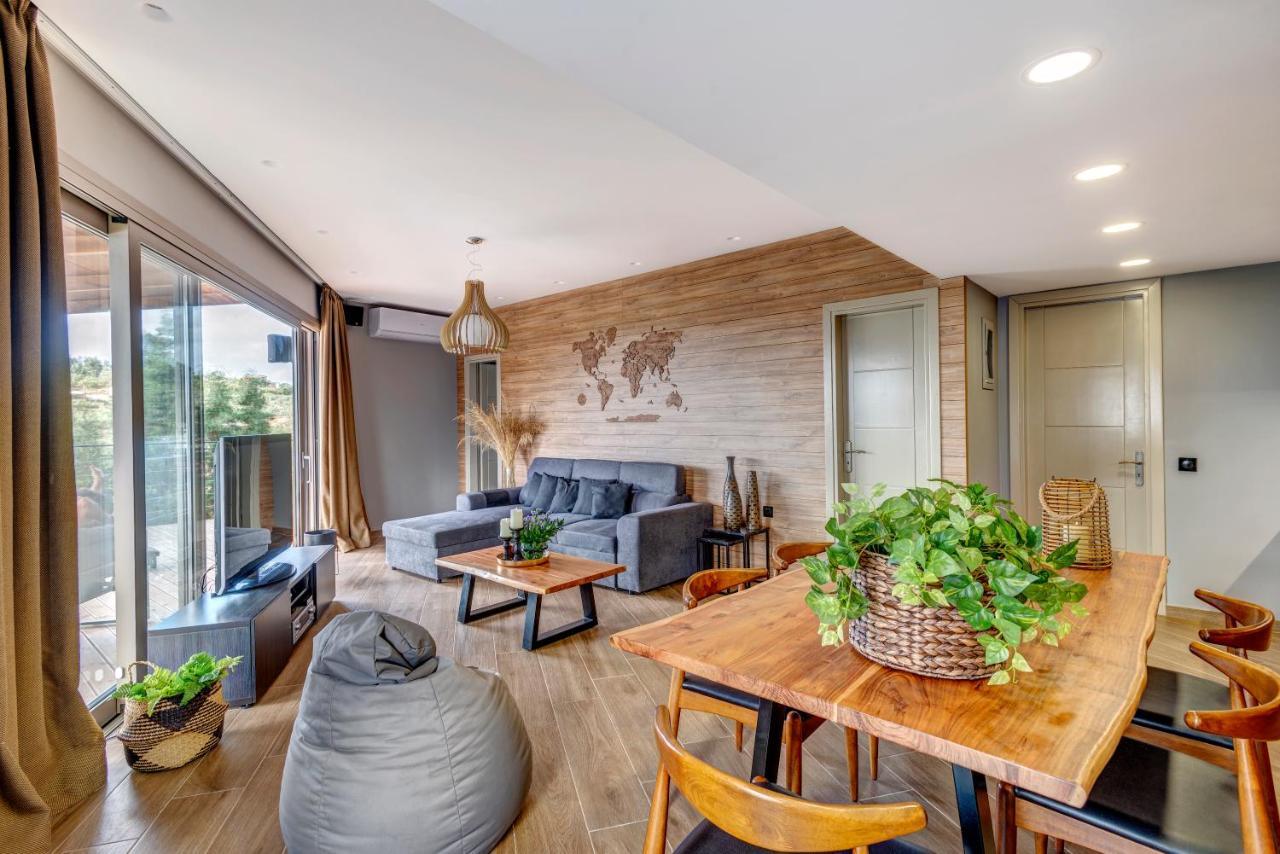 Private Pool Villa Ggki Skepasti Zewnętrze zdjęcie