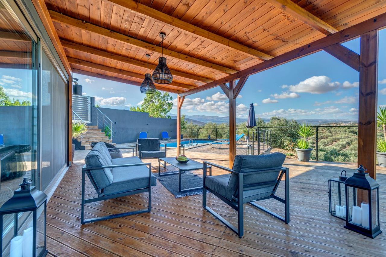 Private Pool Villa Ggki Skepasti Zewnętrze zdjęcie